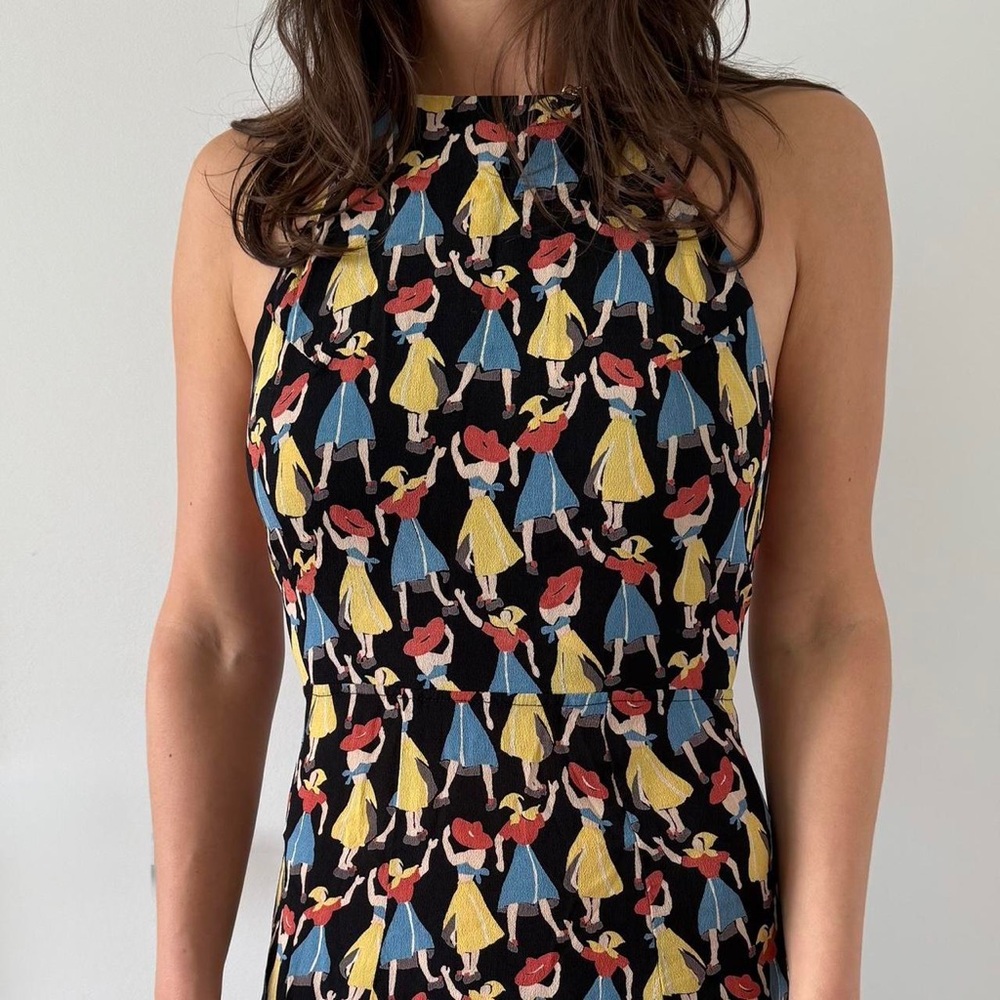 Reformation Alda Tap Dance Dress